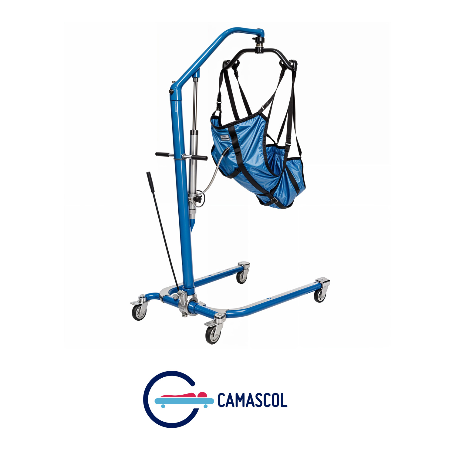 Grúa para traslado de pacientes